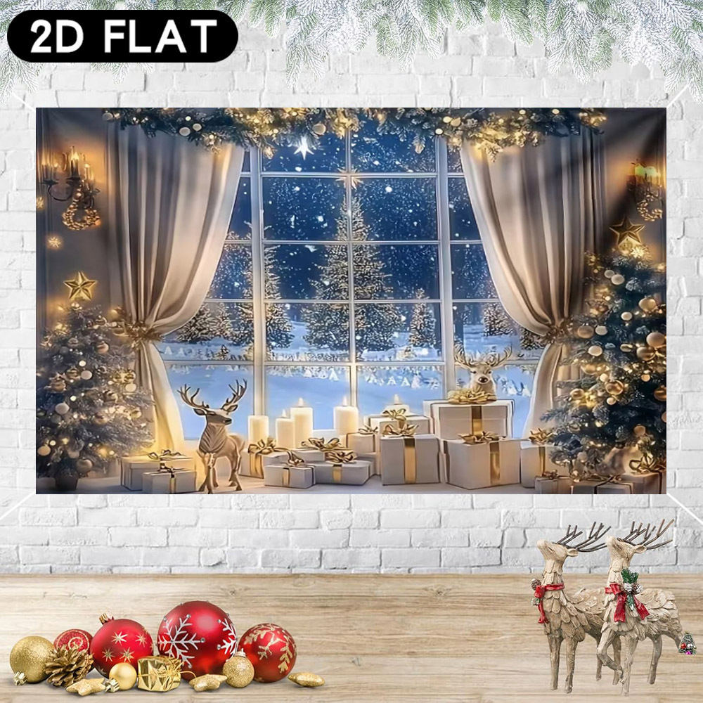 Kitchen Baking Background - Póster de tapiz con fondo navideño