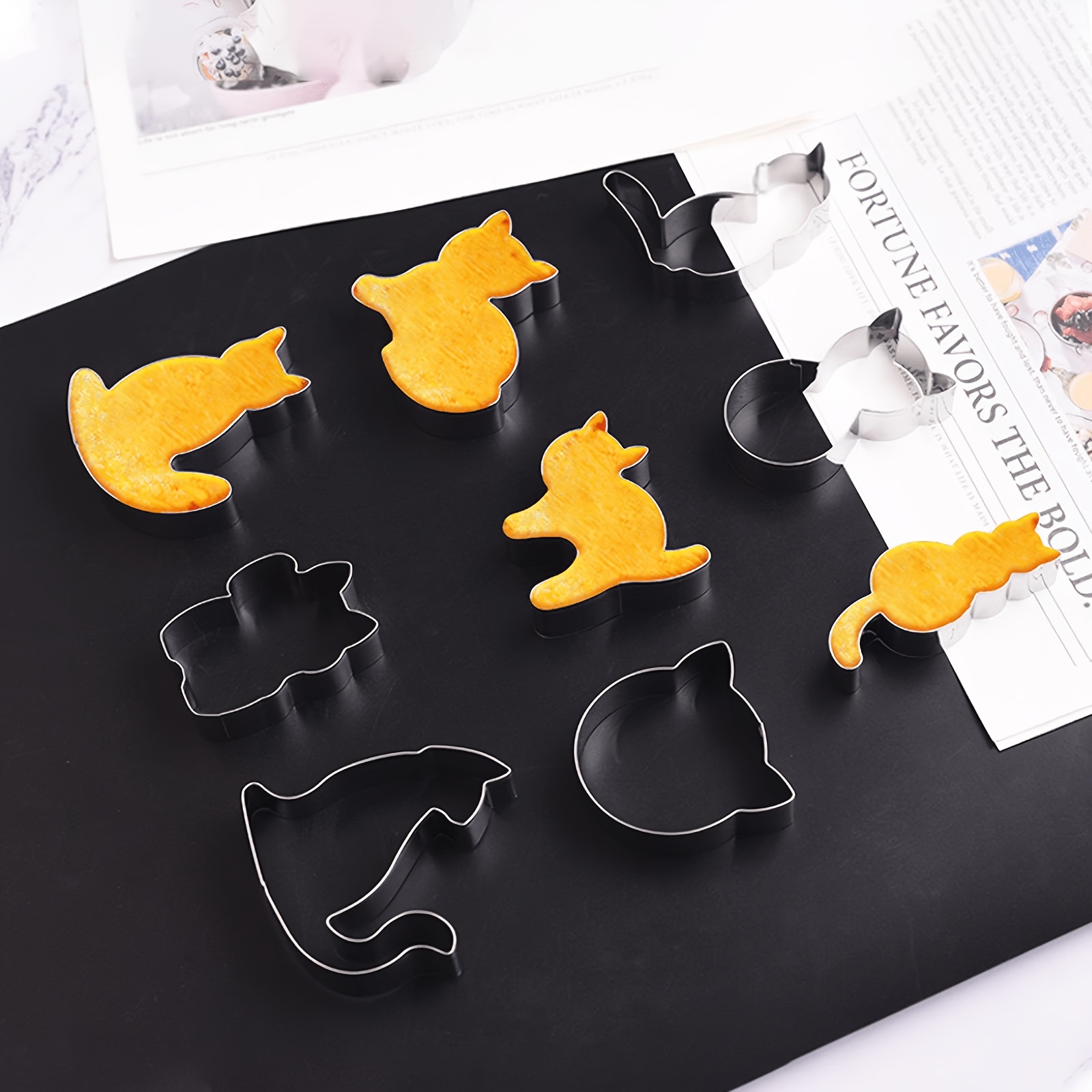 Juego de 9 cortadores de galle - Baking Kitchen Set reseña y precio